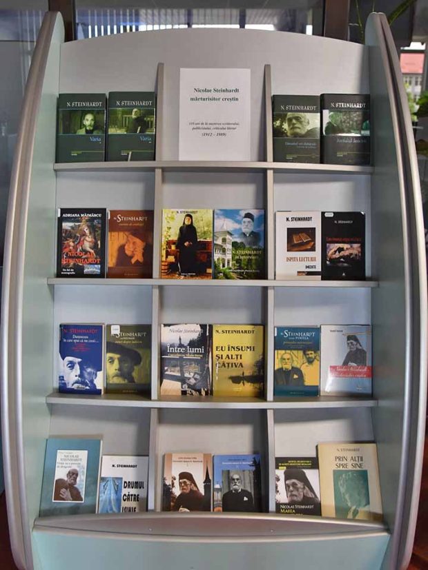 Nicolae Steinhardt -110 ani – Expoziție de carte la BJPD 29-07-2022