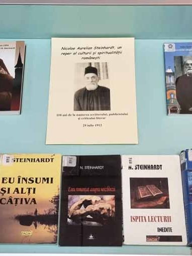 Nicolae Steinhardt -110 ani – Vitrină de carte la BJPD 29-07-2022