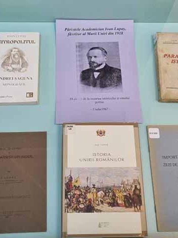 Vitrina de carte Părintele academician Ioan Lupaș – BJPD-01-06-2022