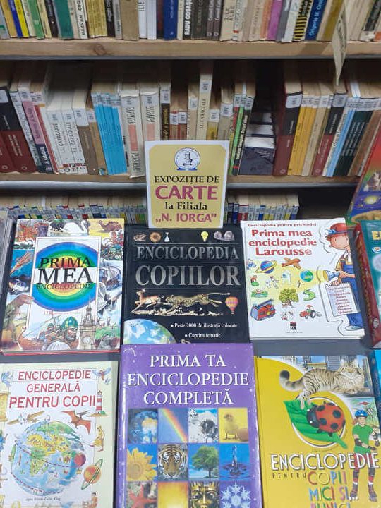 Expoziție de enciclopedii, 26-30 sept 2022 la BJPD – Filiala Iorga