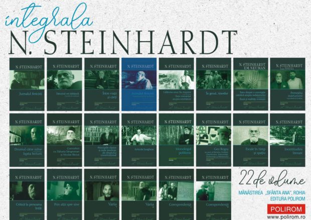 Integrala N. Steinhardt, 22 de volume. Sursa Editura Polirom