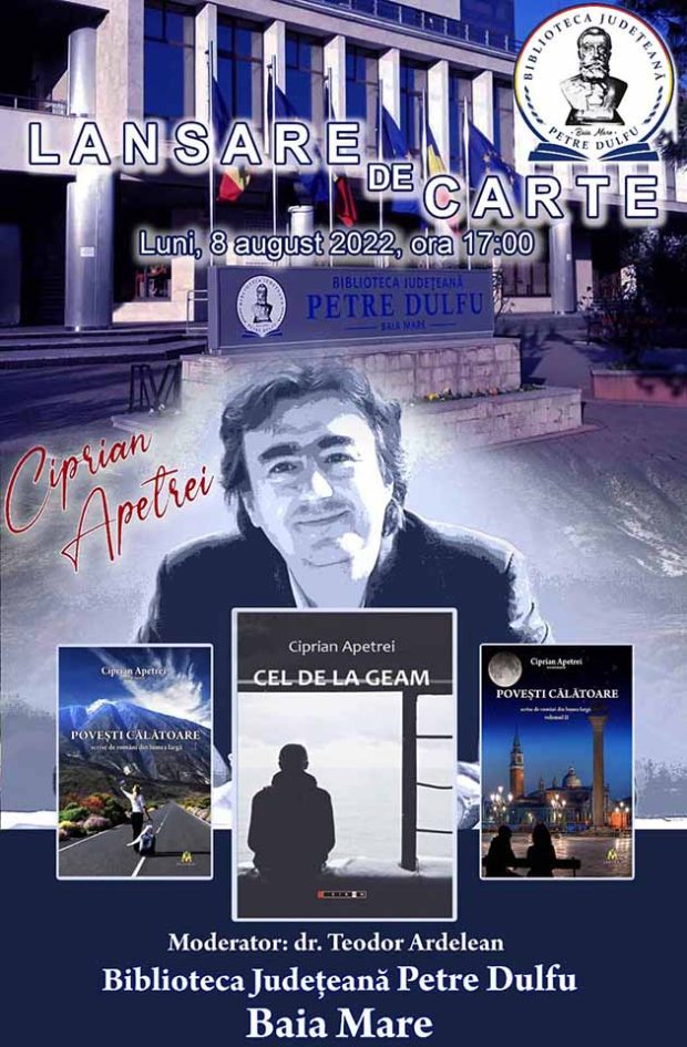 Lansare cărți BJ Petre Dulfu, 8 august 2022