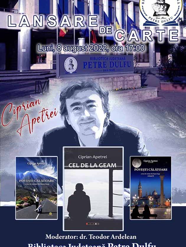 Lansare cărți BJ Petre Dulfu, 8 august 2022