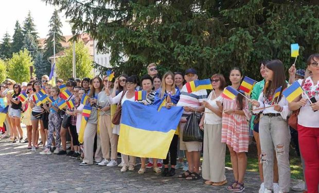 Lanţul Solidaritătii la Baia Mare 24-08-2022
