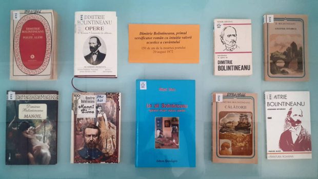 Vitrină de carte, Dimitrie Bolintineanu – BJPD, 20-08-2022