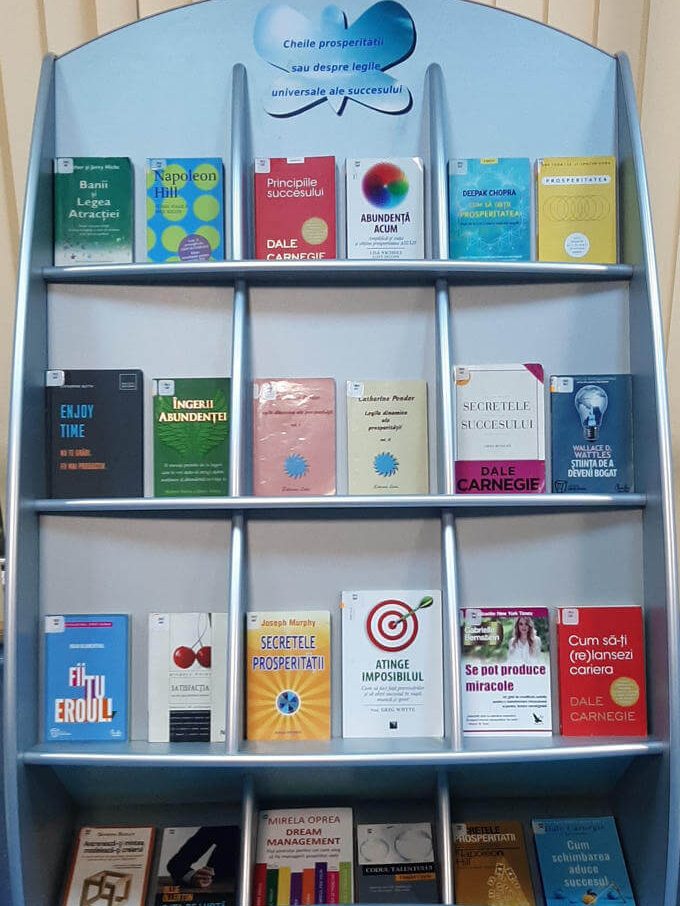 Expoziție de carte – Cheile prosperității, la BJPD 30-08-22