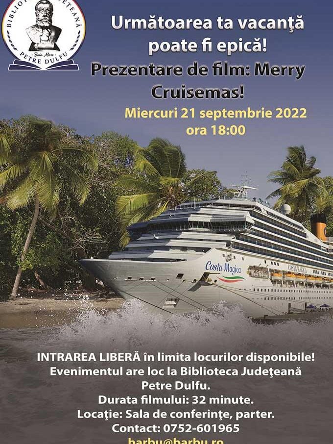 Merry Cruisemas – proiecție de film la BJPD 21-09-2022