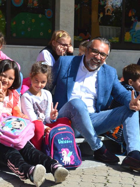 Ministrul Culturii, Lucian Romașcanu, în vizită la biblioteca județeană Petre Dulfu 12-09-2022