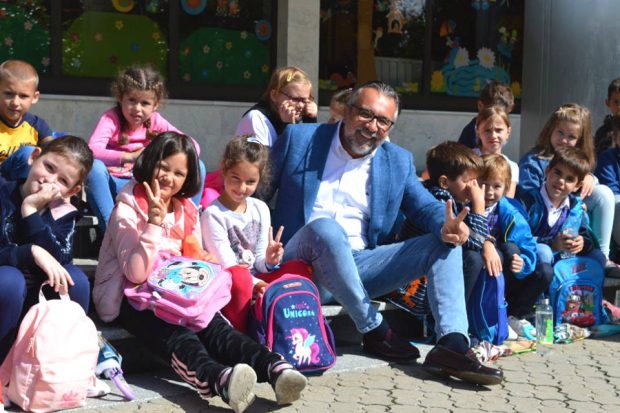 Ministrul Culturii, Lucian Romașcanu, în vizită la biblioteca județeană Petre Dulfu 12-09-2022