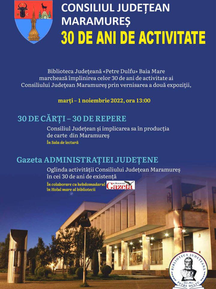 Consiliul Judetean 30 de ani