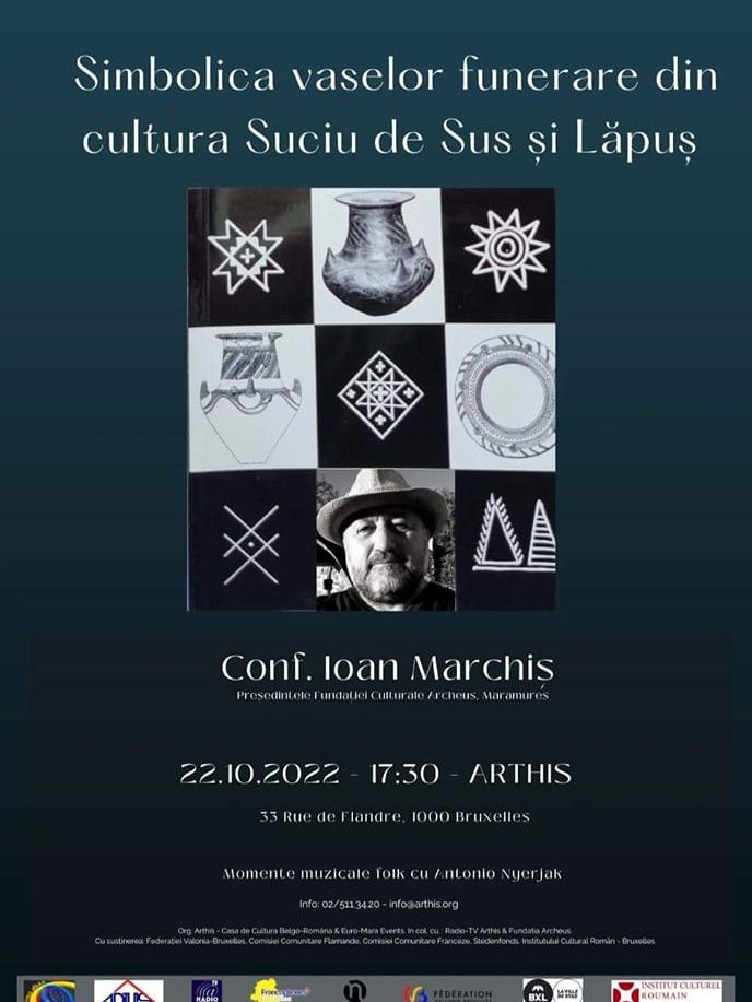 Lansare de carte Simbolica vaselor funerare din Cultura Suciu de Sus și Lăpuș – Ioan Marchiş 22-10-22
