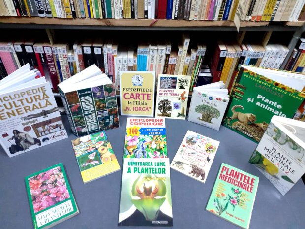 Universul plantelor – Expoziție de carte la Filiala Iorga – BJPD 03-10-2022