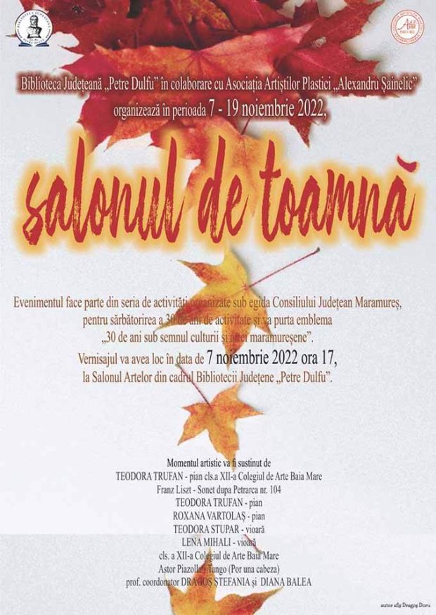 Expo – Salonul de toamnă 2022 – BJPD 07-11-2022