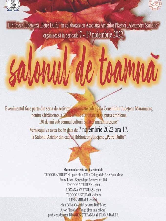 Expo – Salonul de toamnă 2022 – BJPD 07-11-2022