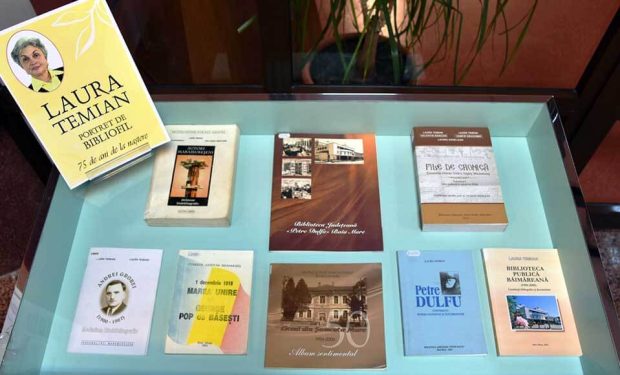 Laura Temian – portret de bibliofil – 75 de ani – BJPD 12-11-2022