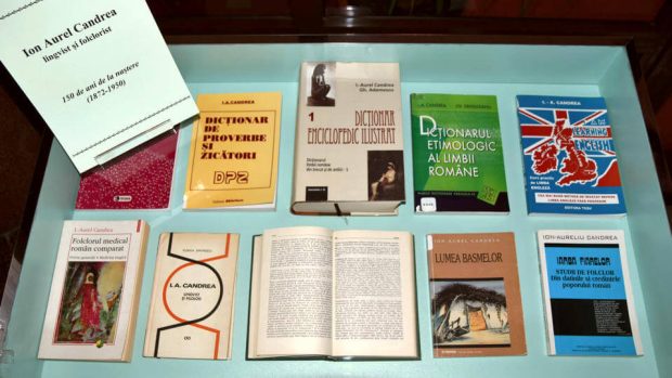 Vitrină de carte – Ion Aurel Candrea – lingvist și folclorist – 150 de ani – BJPD 07-11-22