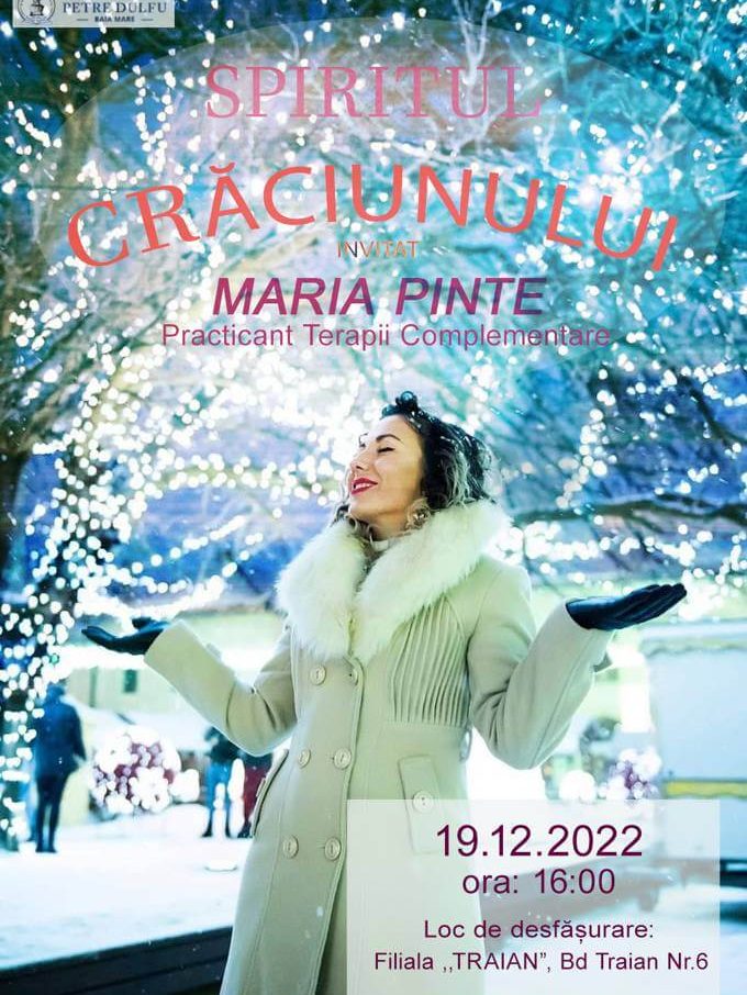 Activitatea Spiritul Crăciunului la Filiala Traian 19-12-22