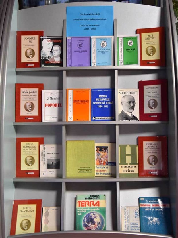 Expoziție de carte – Simion Mehedinți – 60 de ani de la moartea geografului (1962) – BJPD 14-12-22