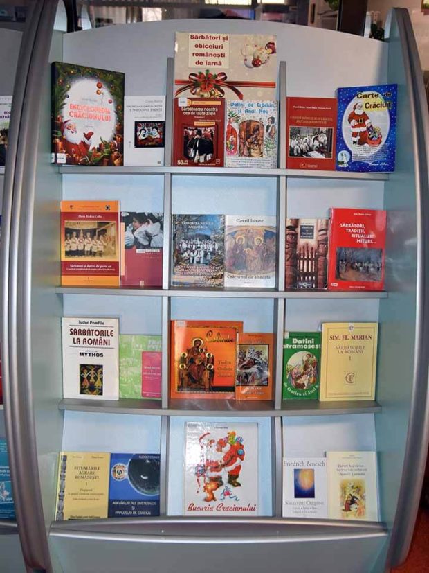 Sărbătorile de iarnă la români – expoziție de carte – BJPD 24-12-2022