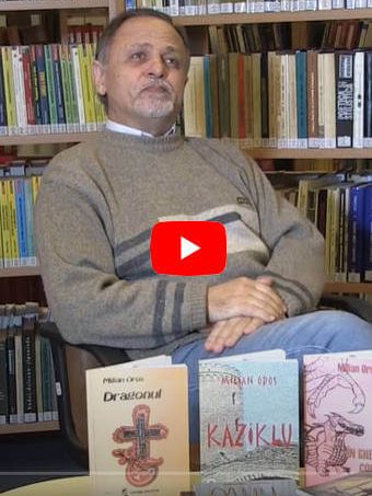 Video – Scriitorul Milian Oros – oaspetele bibliotecii – BJPD-21-12-22