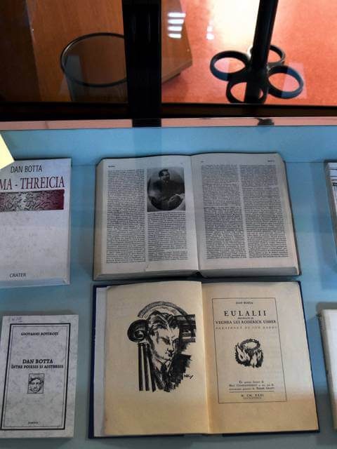 65 de ani de la moartea poetului Dan Botta (13 ianuarie 1958) – vitrină de carte la BJPD