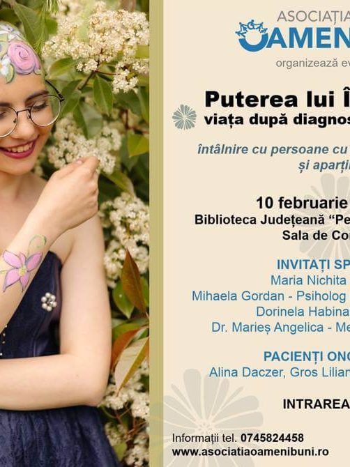 Afis Puterea lui Împreuna – la BJPD 10-02-2023