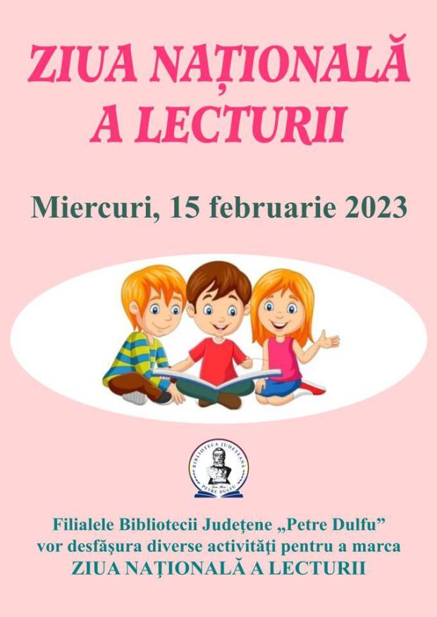 Afis Ziua NationaIa a Lecturii – BJPD 15-02-2023