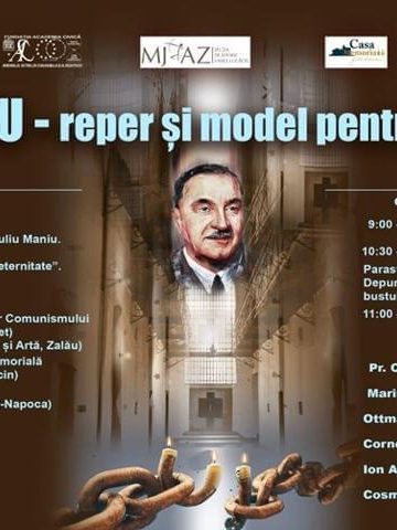 IULIU MANIU – reper și model pentru eternitate Afis 03-02-2023