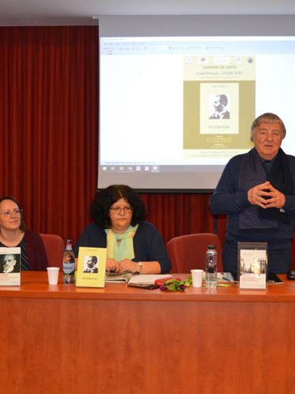 Lansare volumu „Camil Petrescu – Interviuri” la BJPD 14-02-2023