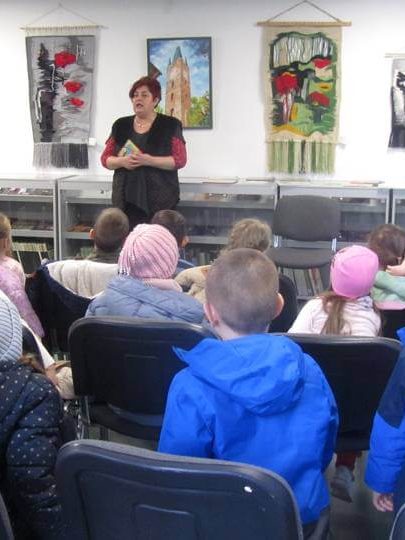 Activități la Secția pentru copii a bibliotecii judeţene , 29 martie 2023