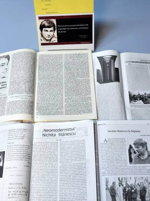 Expoziţie de reviste – 90 de ani de la naşterea poetului şi scriitorului Nichita Stănescu – BJPD 31-03-23