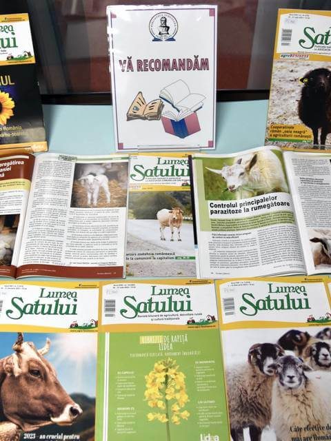 Expoziţie de reviste – Lumea satului – BJPD-06-03-23