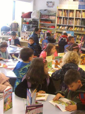 Activități la Secția pentru copii a bibliotecii judeţene , 27 aprilie 2023