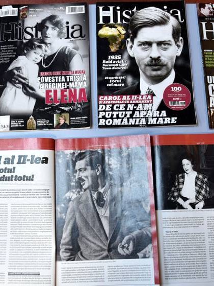 Expoziţie de reviste – 70 de ani de la moartea Regelui Carol al II – lea al României – la BJPD 04-04-2023