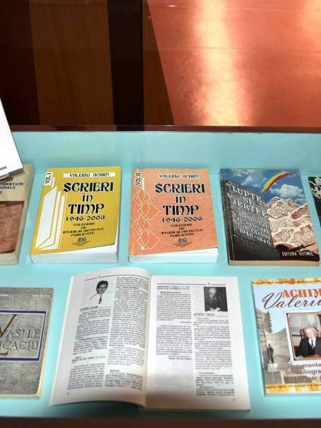 In Memoriam dr. Valeriu Achim – 100 de ani de la naştere – Vitrină de carte la BJPD 06-04-2023