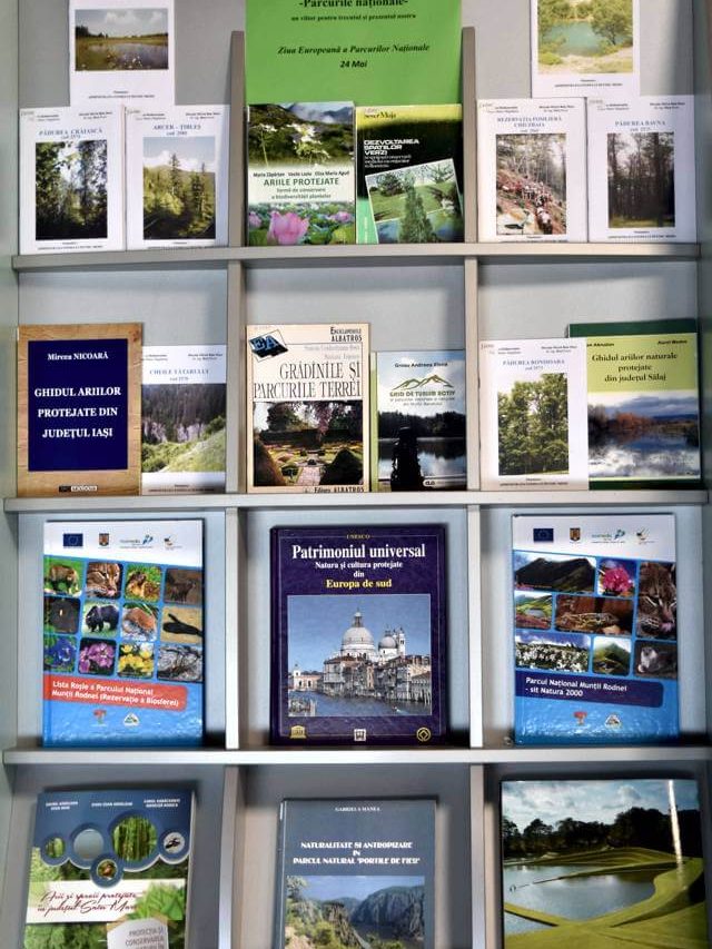 24 mai – Ziua Europeană a Parcurilor Naționale – Expoziție de carte la BJPD – 24-05-23
