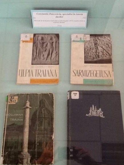 Constantin Daicoviciu, specialist în istoria dacilor – 27 mai 2023 – Vitrină de carte la BJPD