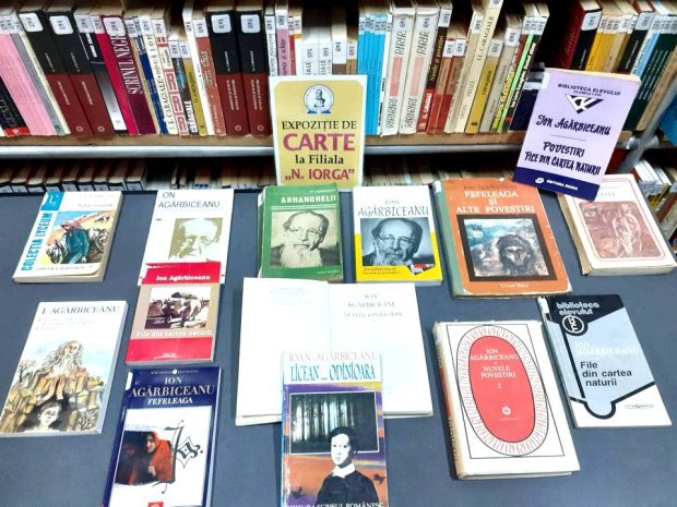 Expoziţie de carte „Din pragul marei treceri – Ion Agârbiceanu” la Filiala Iorga – BJPD-23-28-mai-2023