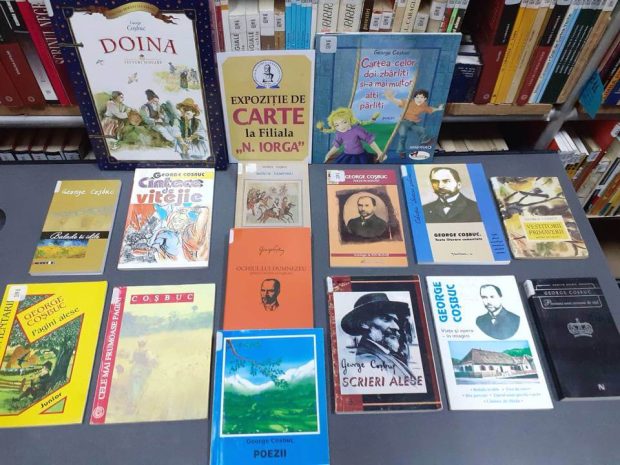 George Coşbuc, poetul baladelor şi idilelor” – expoziţíe de carte la Filiala Iorga