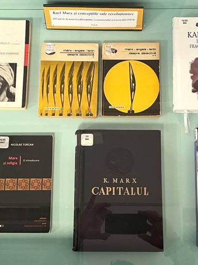 Karl Marx și concepțiile sale revoluționare – 205 ani – Vitrină de carte la BJPD – 05-05-23