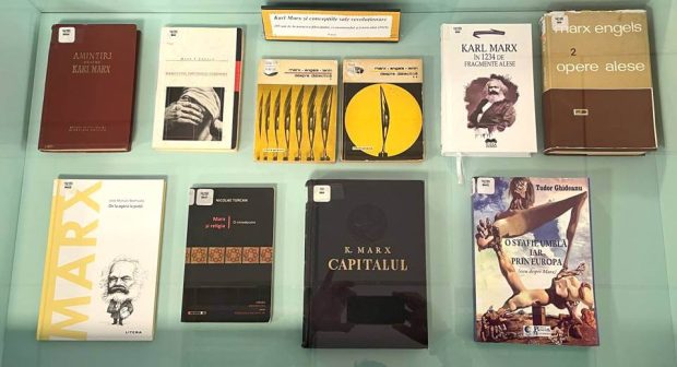 Karl Marx și concepțiile sale revoluționare – 205 ani – Vitrină de carte la BJPD – 05-05-23