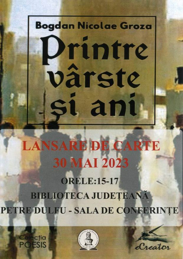 Lansare de carte Bogdan Nicolae Groza – BJPD 30 mai 2023