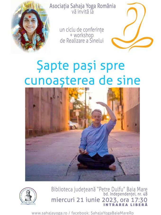 Afis Conferinta Sahaja Yoga