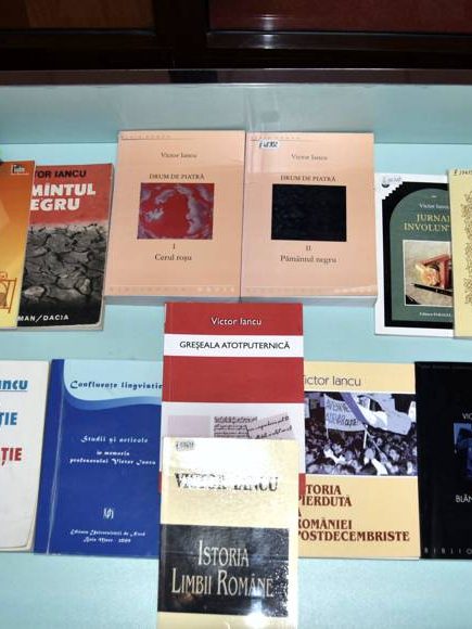 In memoriam filologul și scriitorul băimărean Victor Iancu – Vitrină de carte la BJPD 21-06-23