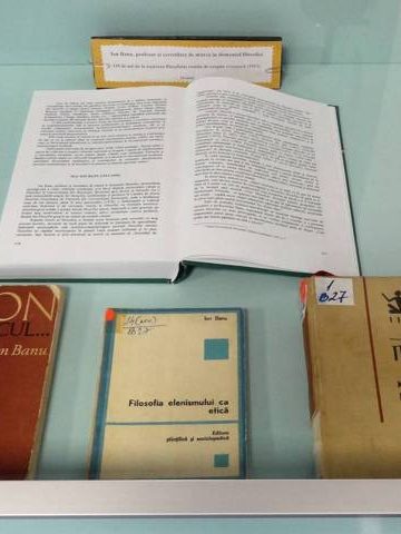 Vitrină de carte – Ion Banu, cercetător de marcă în domeniul filosofiei – 110 ani – 16 iunie 2023