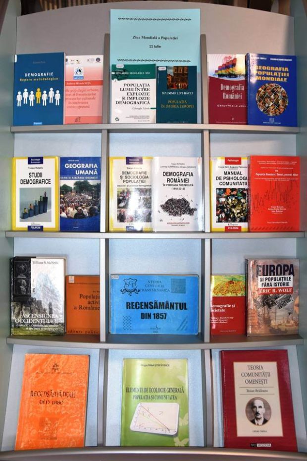 11 Iulie – Ziua Mondială a Populației – Expoziție de carte la BJPD