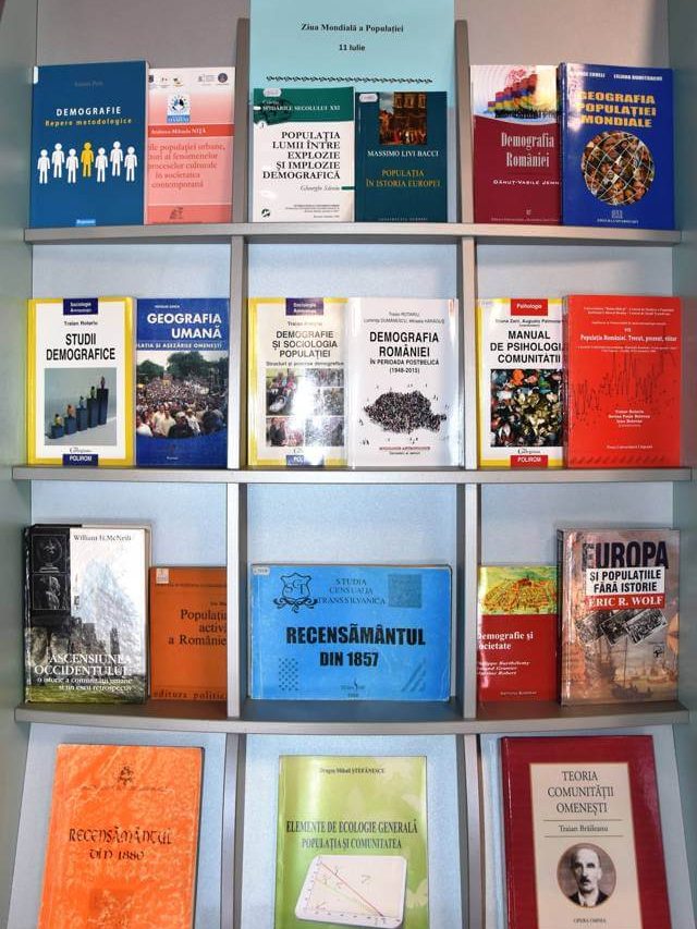 11 Iulie – Ziua Mondială a Populației – Expoziție de carte la BJPD