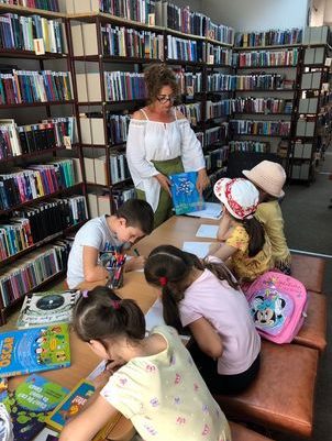 Clubul de lectură la Filiala Traian, BJPD 12-07-23