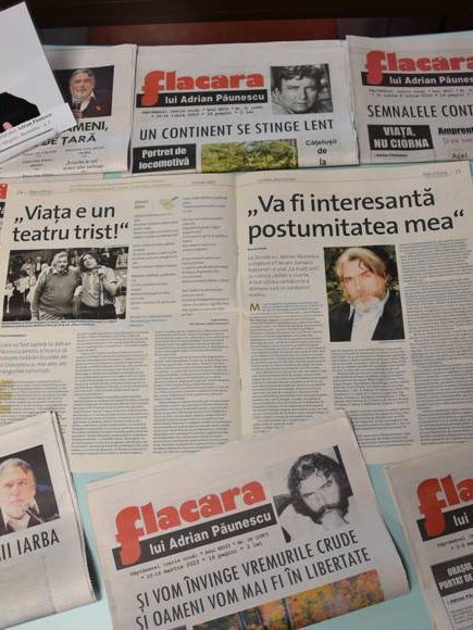 Expoziție de reviste – 80 de ani de la nașterea lui Adrian Păunescu – BJPD-20-07-23