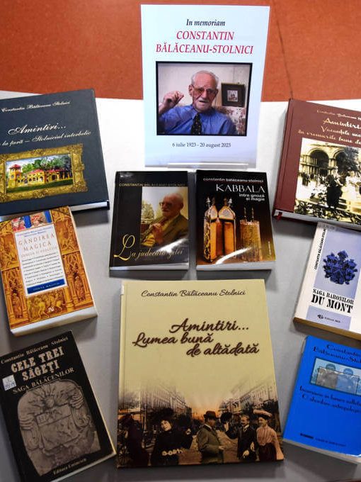 Vitrină de carte – In memoriam Constantin Bălăceanu-Stolnici – (6 iulie 1923 – 20 august 2023)